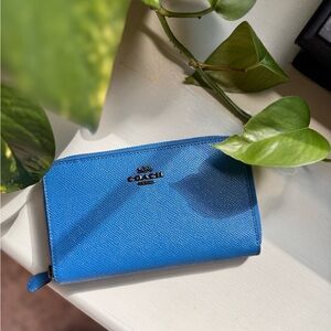SOLD* no longer available Blue Coach Wallet